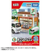 タカラトミー(TAKARA TOMY) 『 トミカ トミカタウン セブン-イレブン (トミカ付き) 』 ミニカー 車 おもちゃ 3歳以上 玩具安全基準合格 STマーク認証 TOMICA