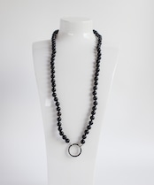 onyxグラスホルダーネックレス/026025