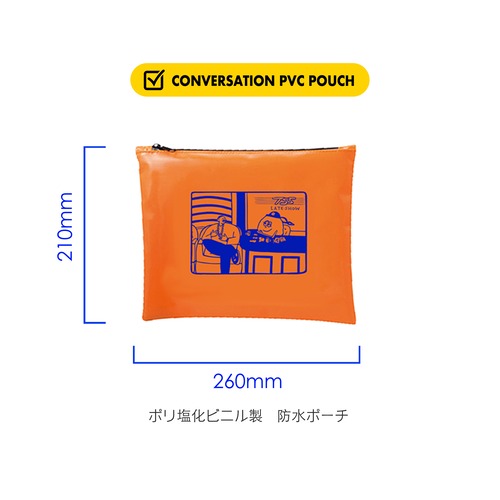 CONVERSATION PVC POUCH