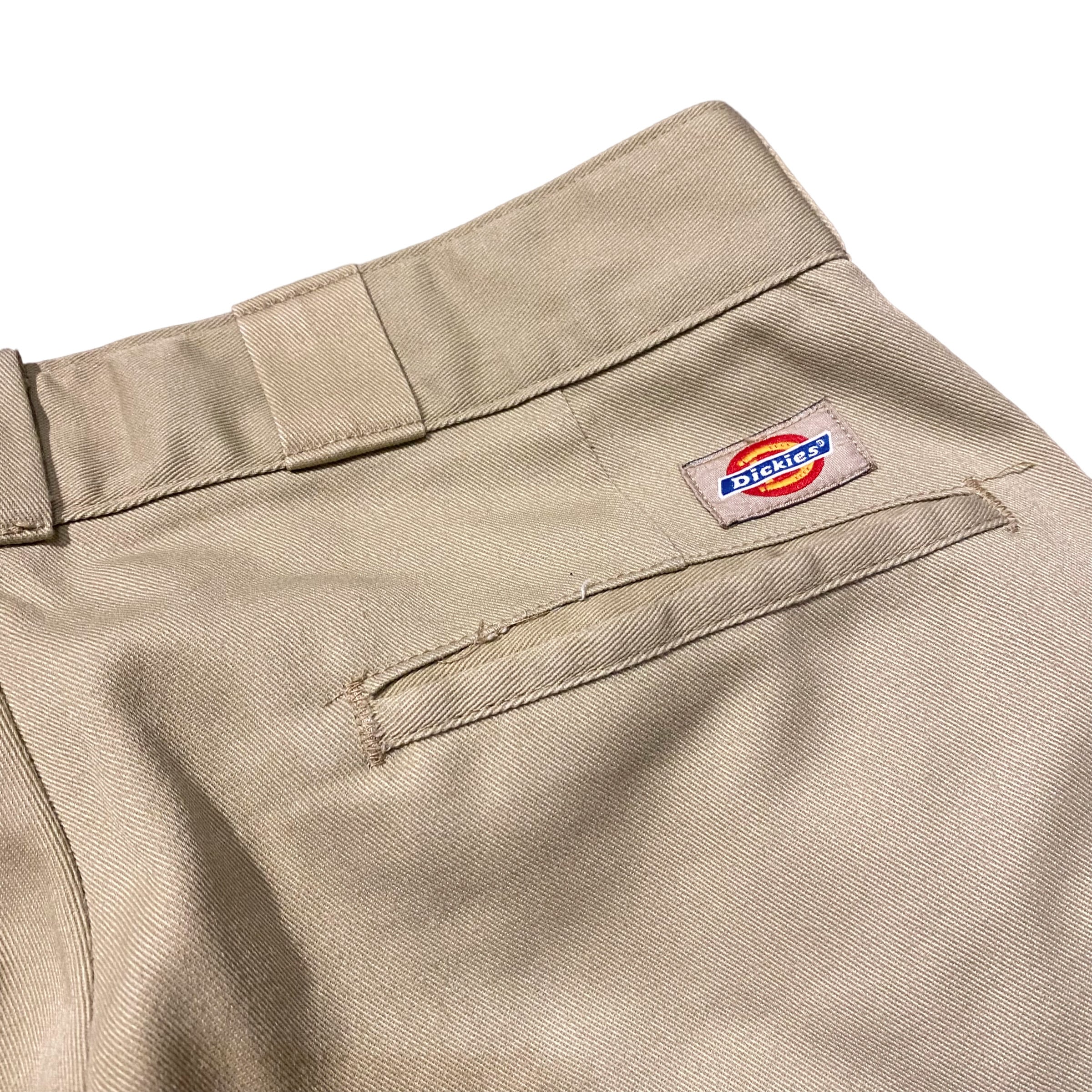 90s USA製 Dickies 874 ディッキーズ ワークパンツ 白 28