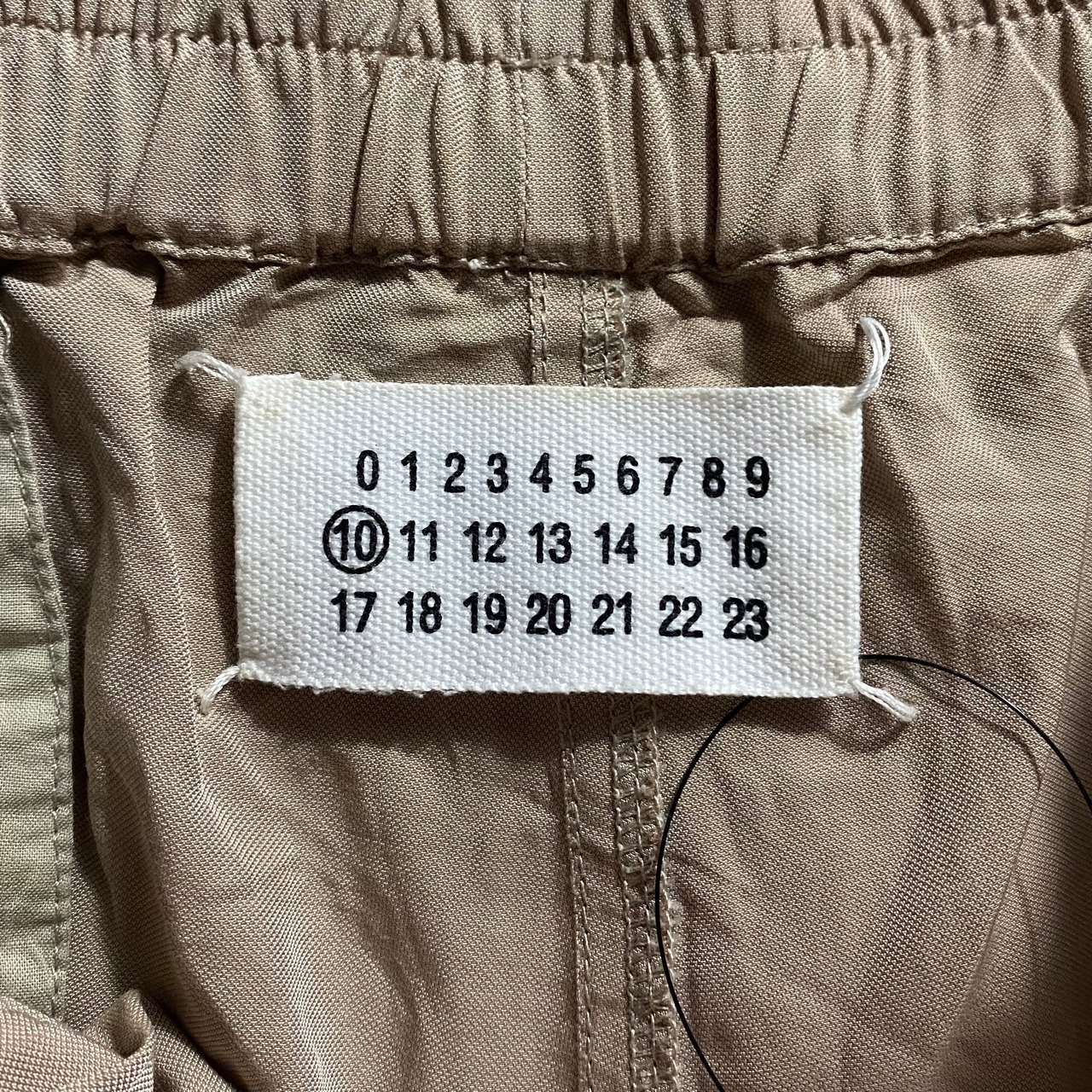 MAISON MARTIN MARGIELA easy pants