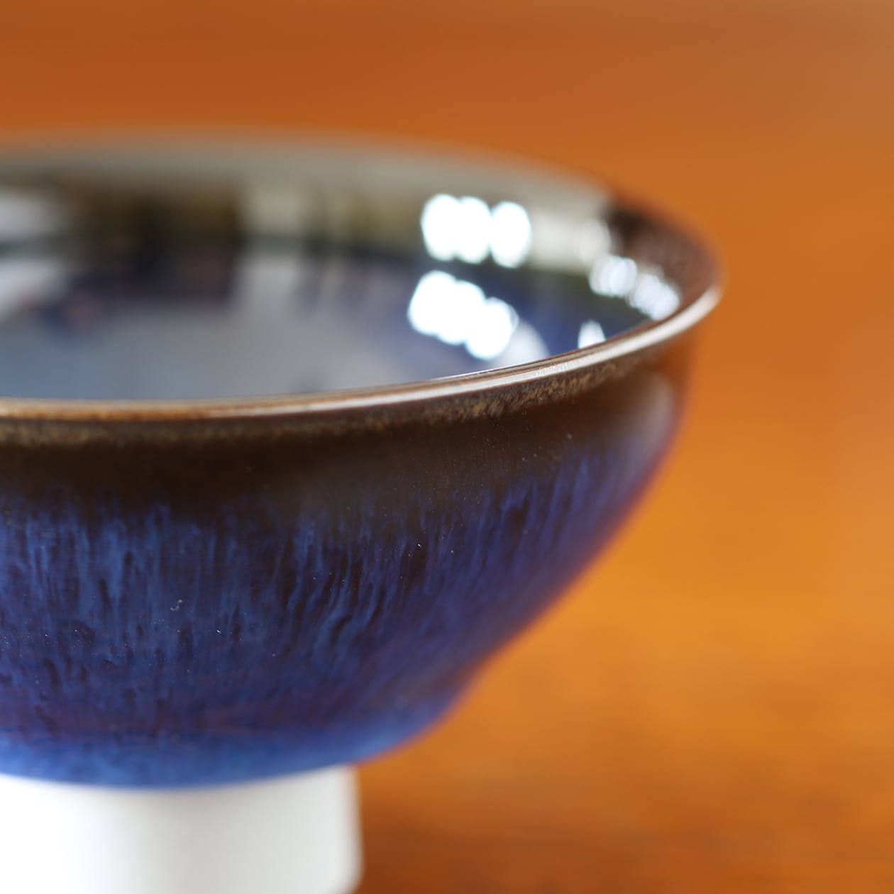 青木清晃 ｜ ぐい吞み 天目「宙」 （一点物）【 木箱入り】 ｜ 青木