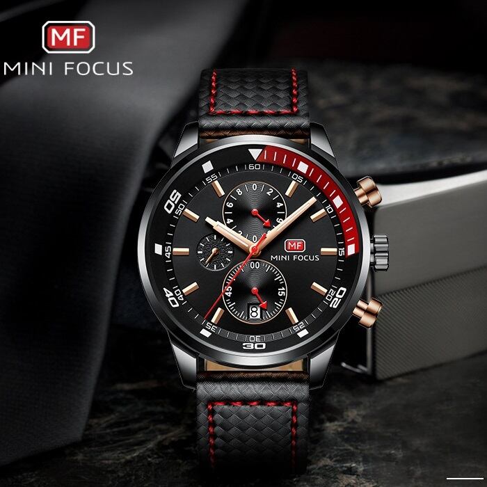MINIFOCUS 0017G ミニフォーカス メンズ 腕時計クロノグラフ | MINIFOCUS