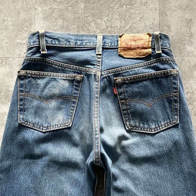 W29 L33】90's US.Levis 501xx リーバイス エルパソ工場(520) ボタン裏