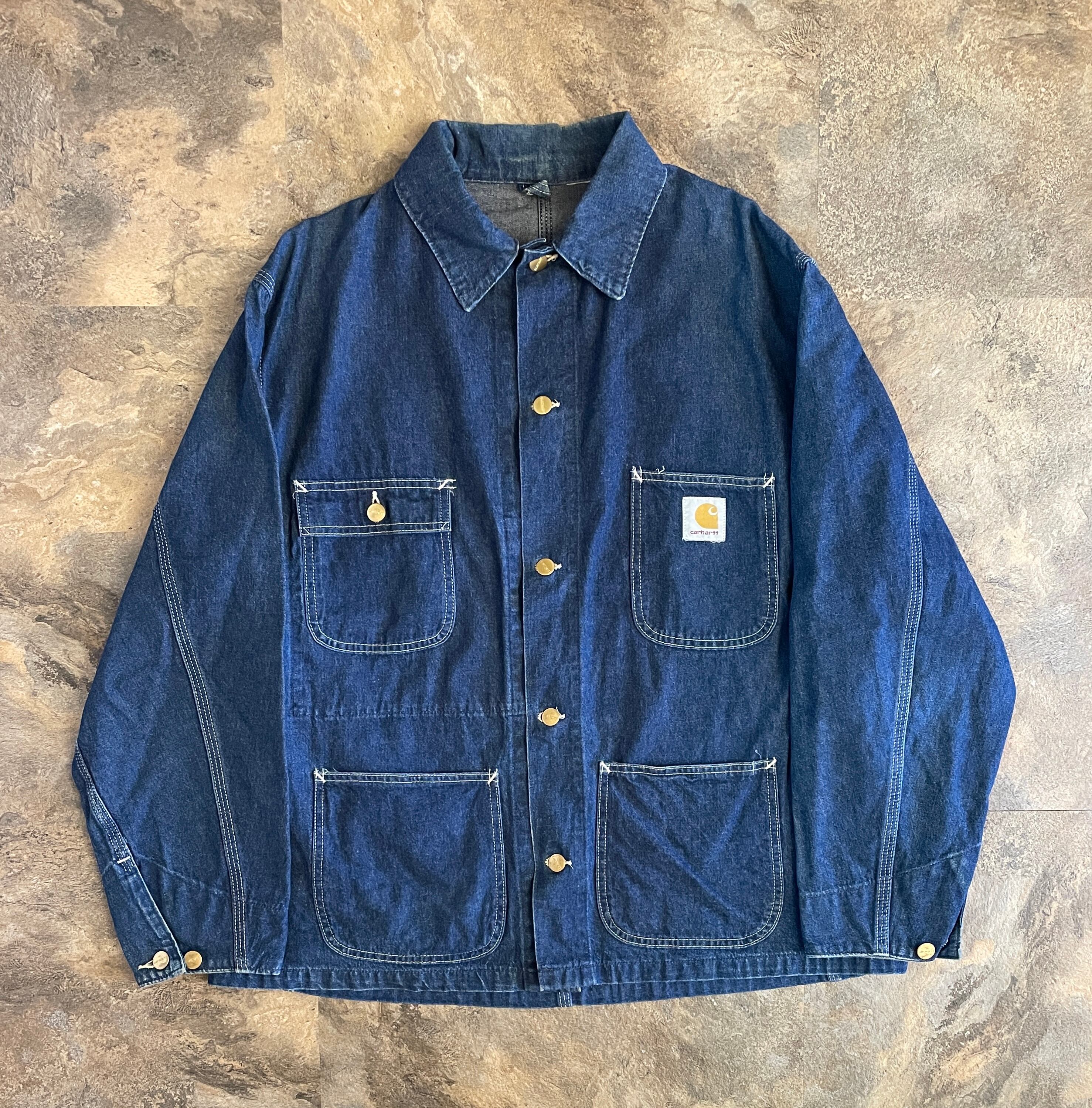 80〜90s Carhartt カーハート ミシガンチョアコート デニム USA