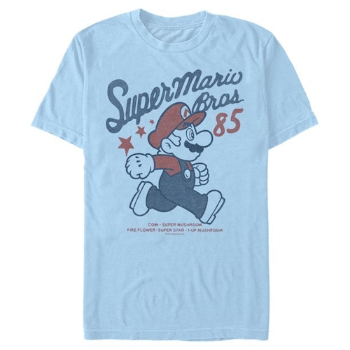 ニンテンドー  Tシャツ Nintendo Big Character Rewind  スーパーマリオ 85