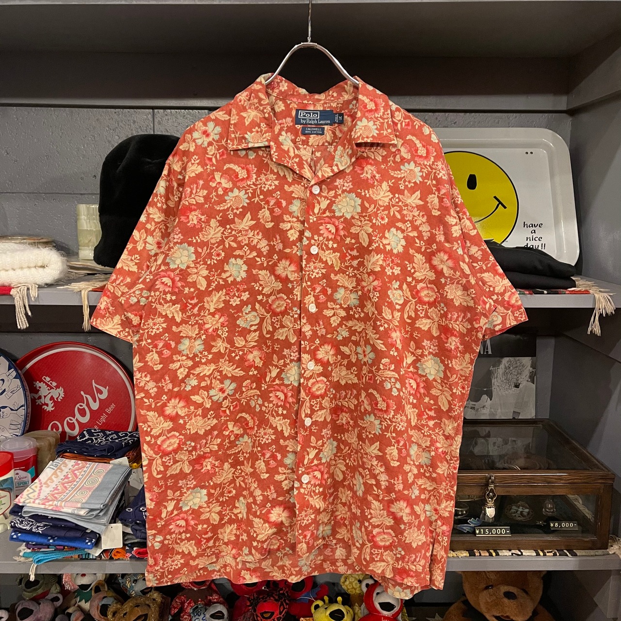 90s Polo Ralph Lauren Open Collar Shirt | VOSTOK