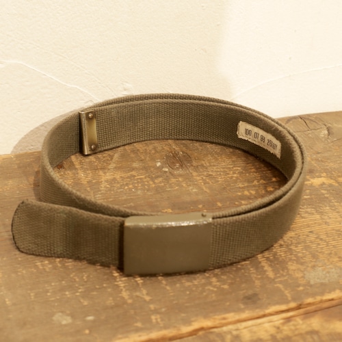 German Army Canvas Belt Khaki