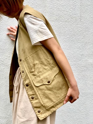 70‘s  vintage cruiser vest ”FILSON“ JUNK