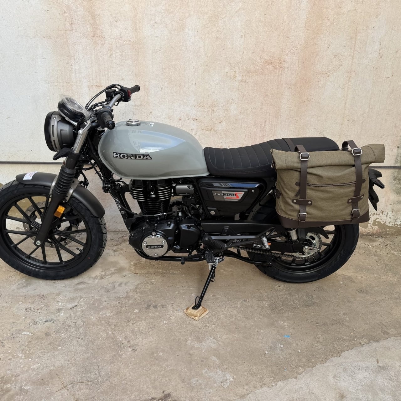 HONDA GB350S用ブラケット 左右セット ブラック Klickfix対応 | La