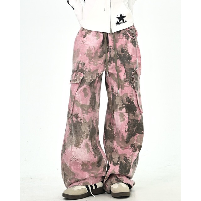 tie-dye cargo pants　タイダイカーゴパンツ　J1320