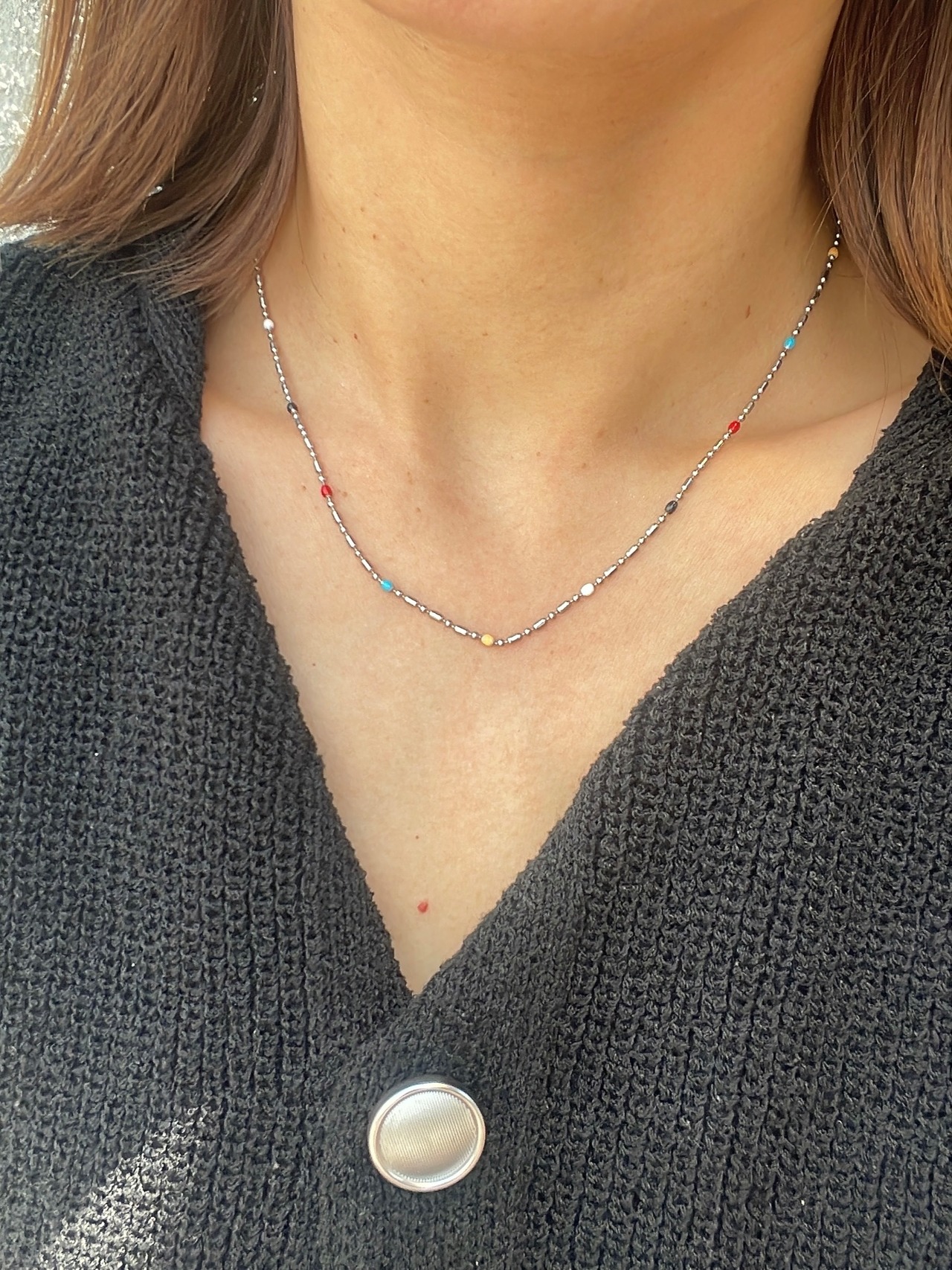 カラフルネックレス