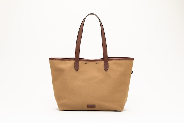 ECONOMY WIDE TOTE / DALBY CANVAS  KHAKI