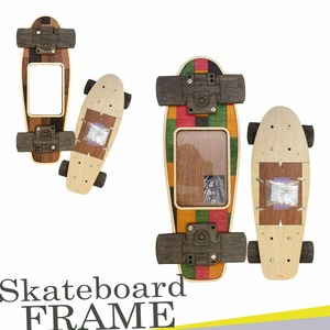 CRUISER SKATEBOARD FRAME スケート ボード フレーム インテリア