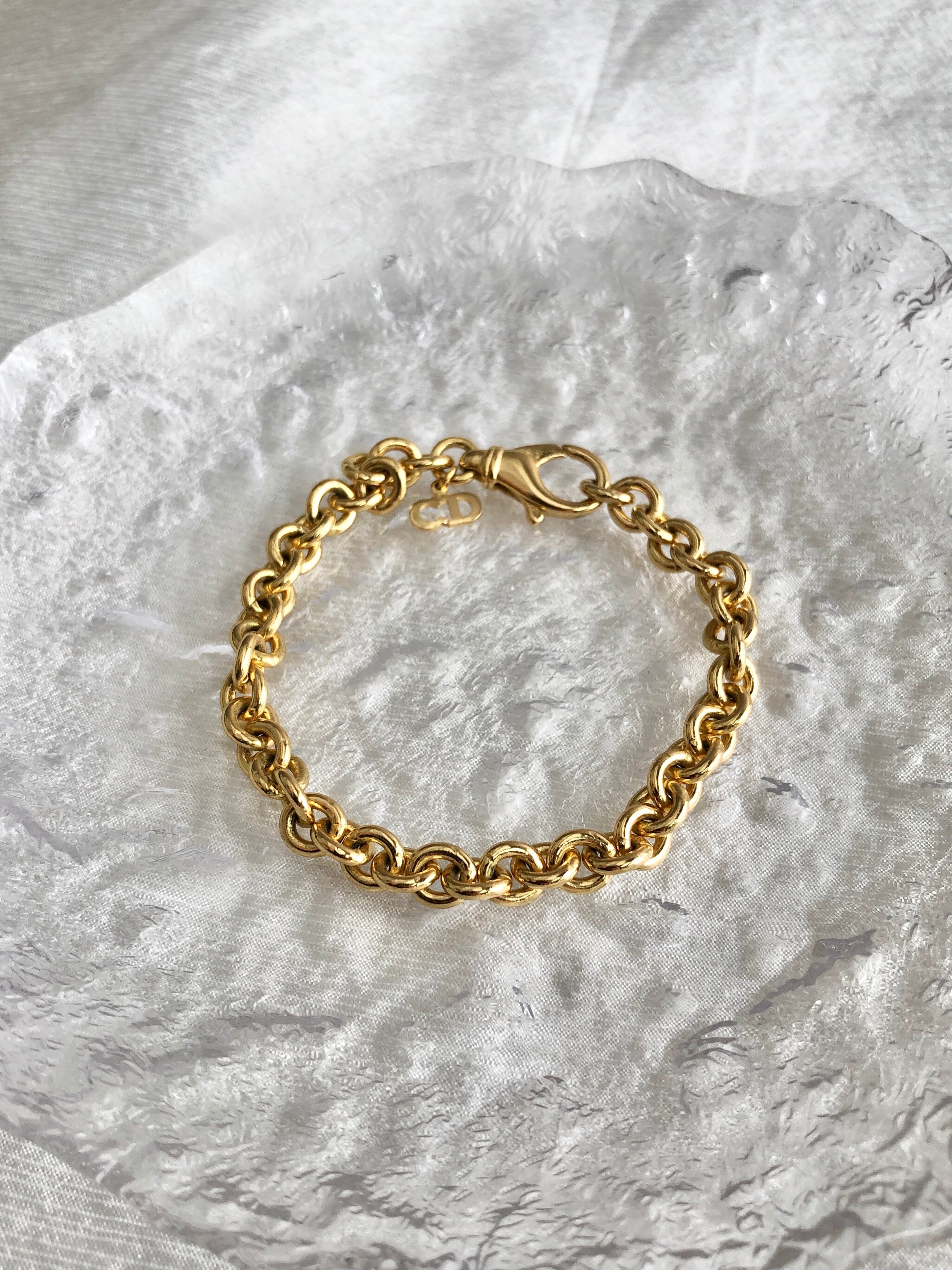 g*i様 クリスチャン　ディオール　ブレスレット　ヴィンテージ Christian Dior クリスチャン ディオール ブレス CD Bracelet vintage