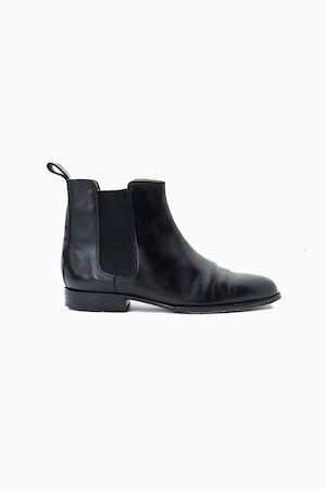 【Ladies】 イタリア製 POLO RALPH LAUREN BLACK CHELSEA BOOTS