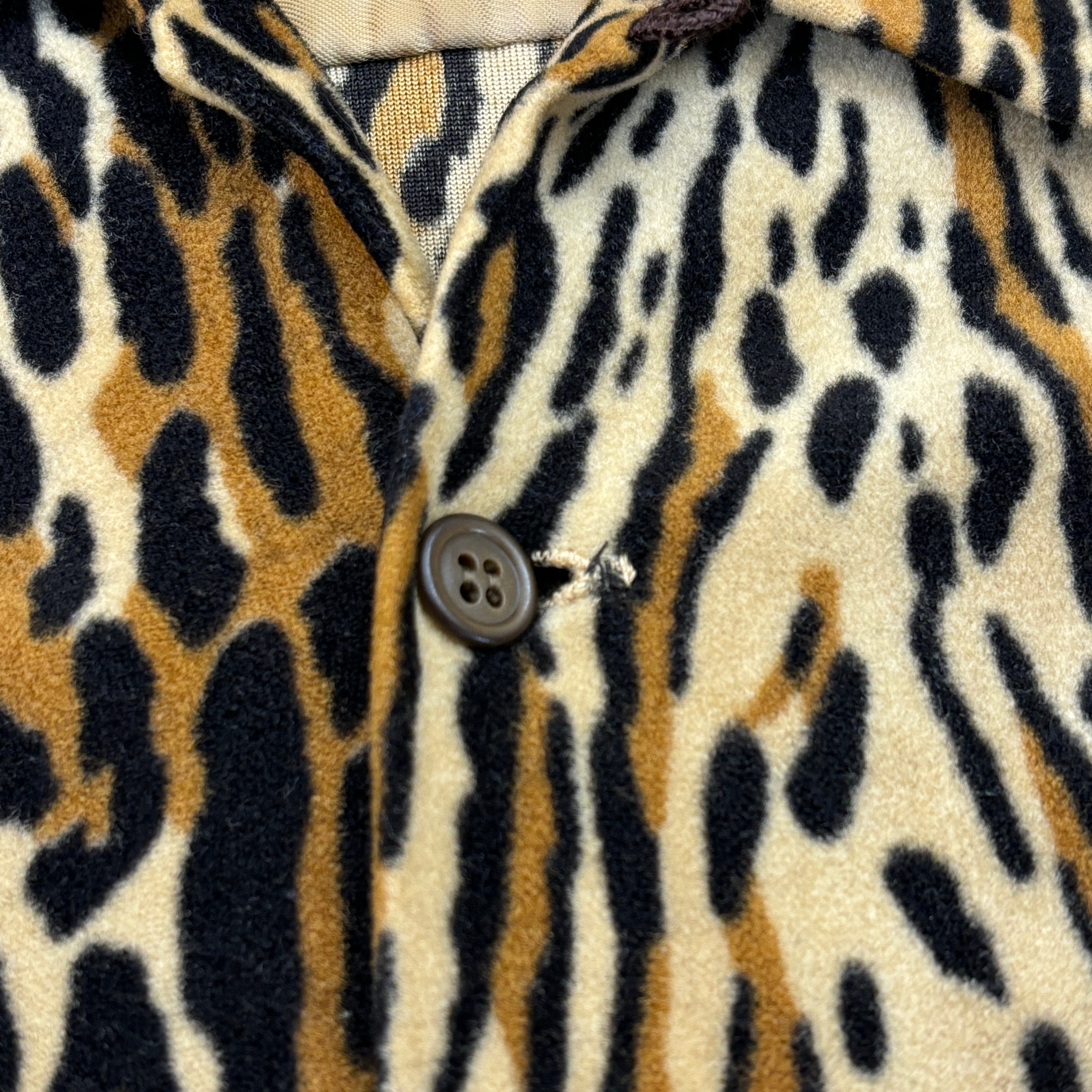 50s Del Mar Leopard Shirt 50年代 デルマー レオパード シャツ
