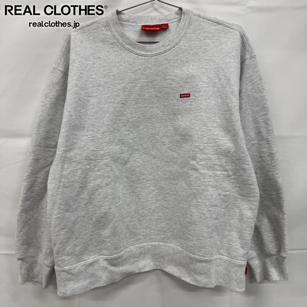 Supreme smallBoxグレー クルーネック トレーナー Supreme/シュプリーム Small Box Crewneck/スモール ボックス
