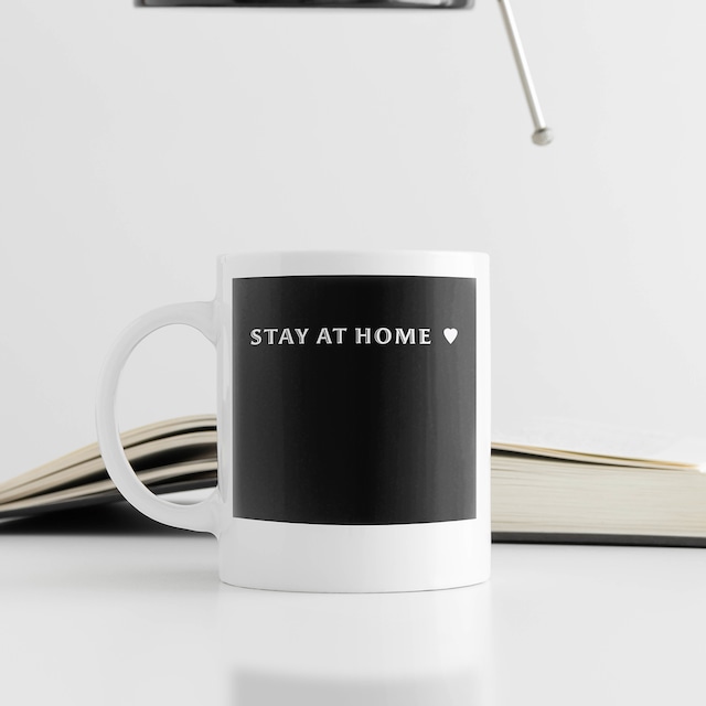 STAY AT HOME マグカップ B