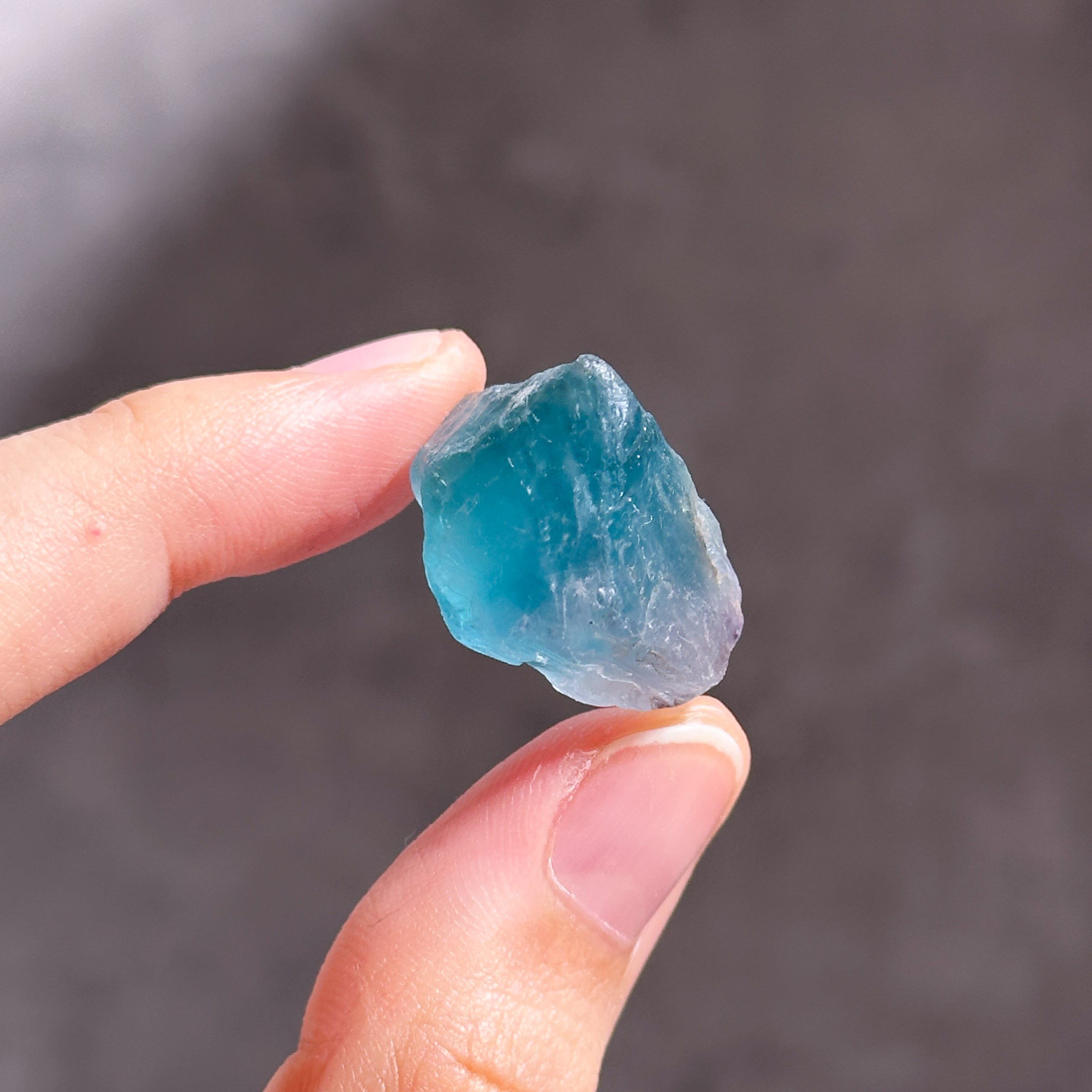 ブルー、グリーンフローライト 原石 3個set 01◇ Fluorite ◇天然石
