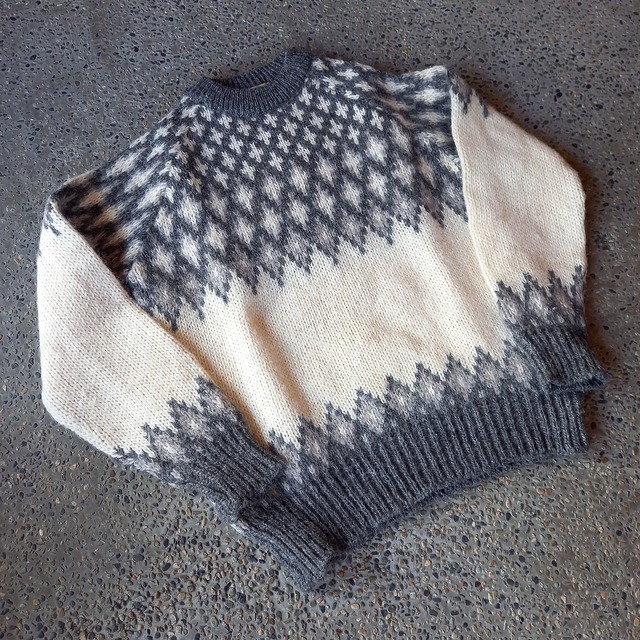 UK製 ノルディックセーター used [111007]