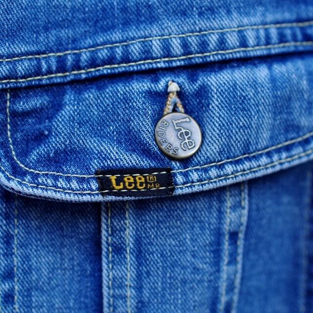 【古着】日本製 復刻モデルLee RIDERS 220 デニムジャケット M 1970s Lee Riders 220 Denim Jacket / Fits Like 42-44 / リー