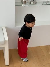 【取寄】Neu ハートボタンTシャツ｜秋服｜韓国子供服 ｜26/AT