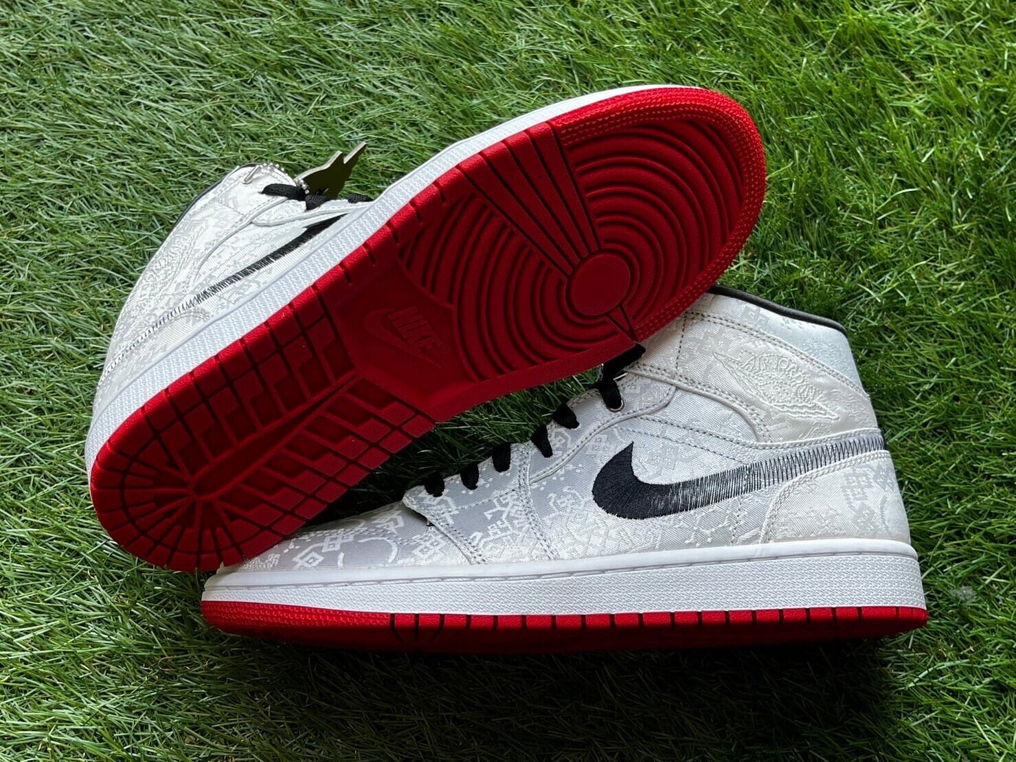 NIKE × CLOT AIR JORDAN 1 MID SE FRLS GC FEARLESS CU2804-100 26.5cm 