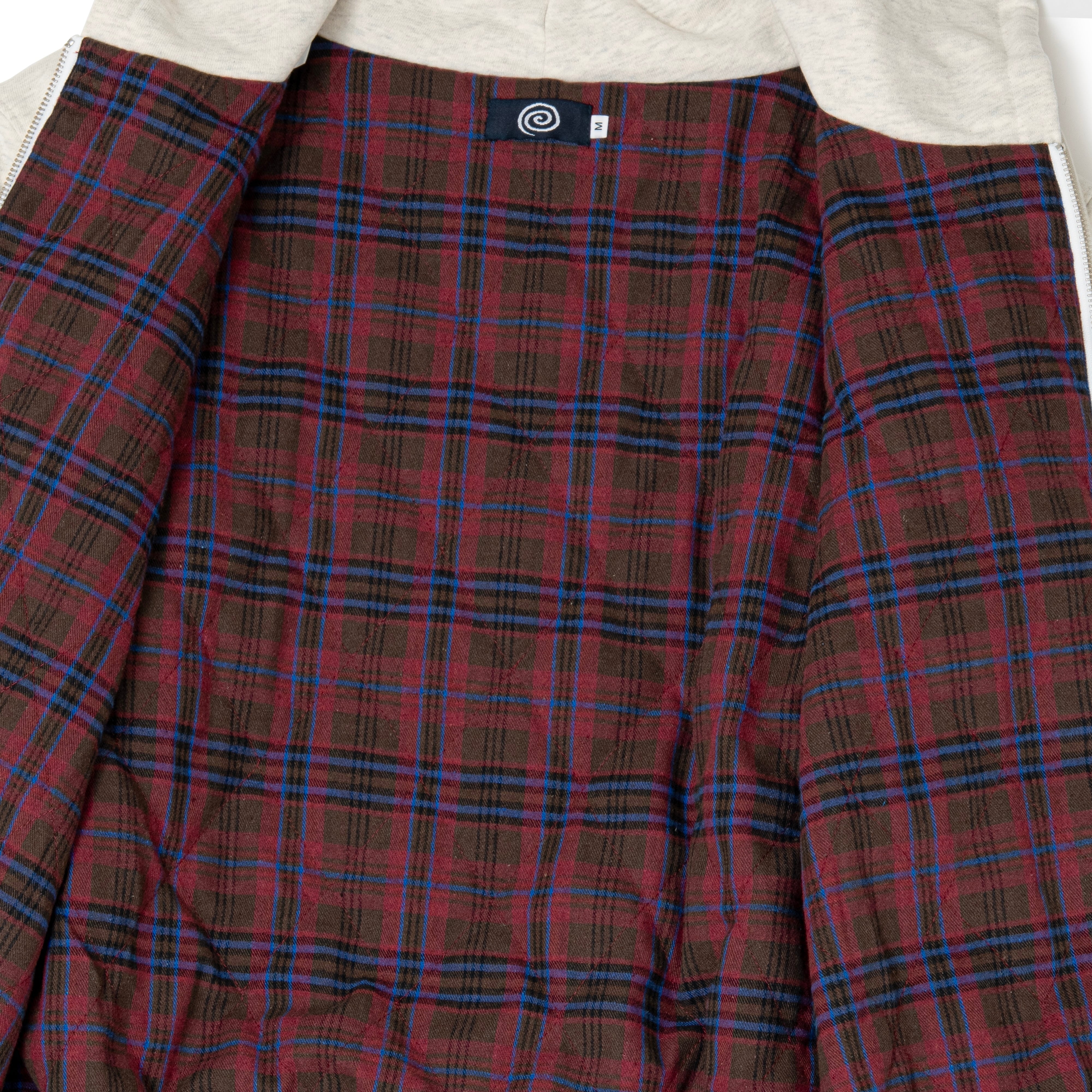 SOL 3guys Padded Zip Hoodie (IVORY) | SO SHOP & HOSTEL NAKAMEGURO