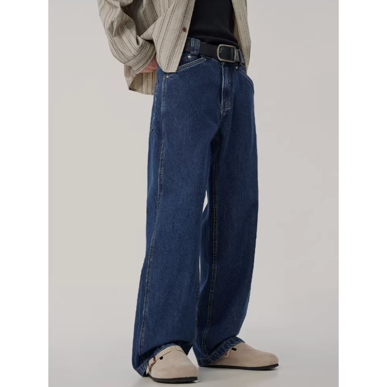 ストレート フルレングス デニムパンツ af0467