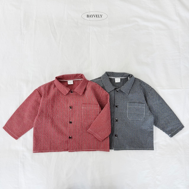 winner check shirt【BAYVELY】※9月中旬発送予定