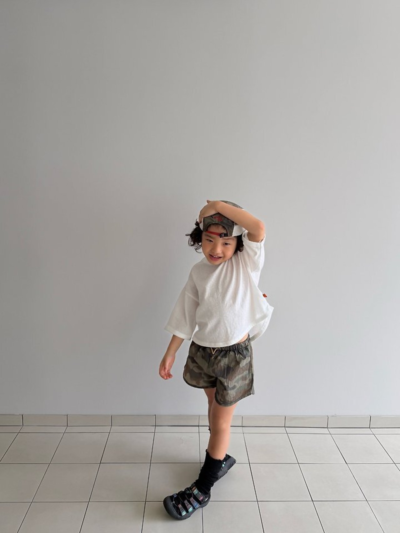 【取寄/韓国直送】CantucciStudio 26/SM カモ柄ショートパンツ