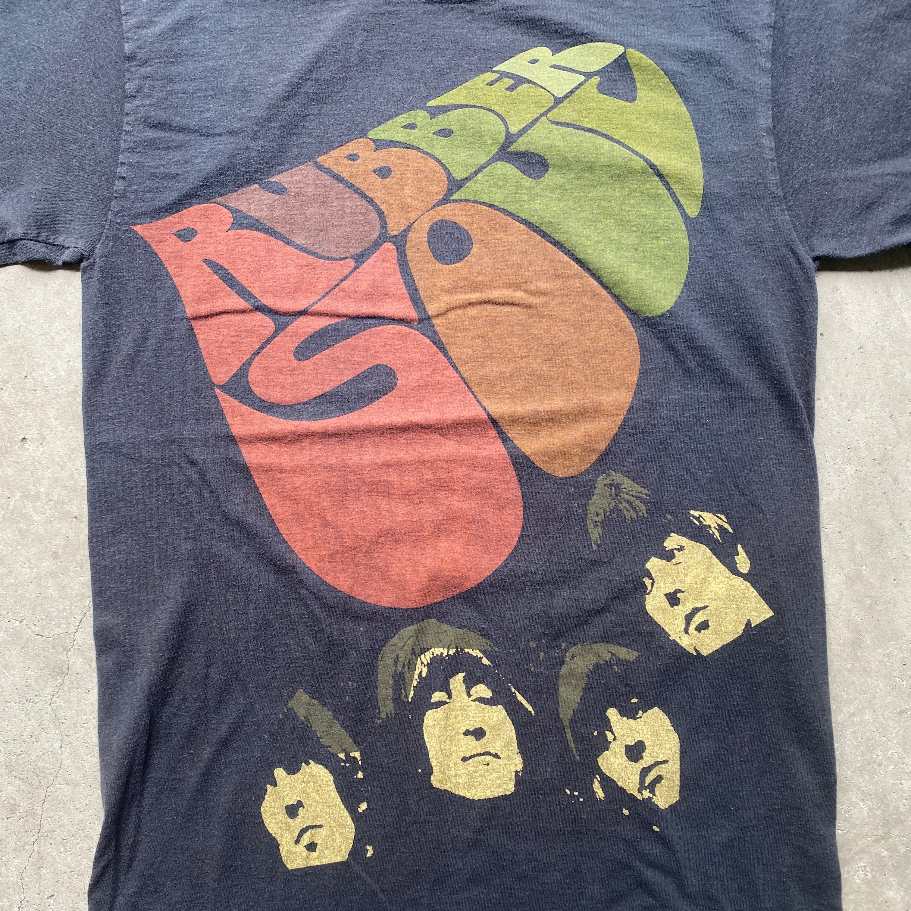 THE BEATLES ザ・ビートルズ RUBBER SOUL ラバー・ソウル バンドTシャツ メンズS 古着【Tシャツ】 | cave  古着屋【公式】古着通販サイト