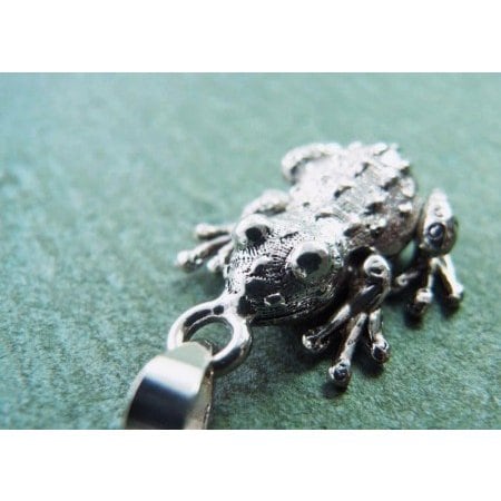 カエルアクセサリー ペンダントトップ 06フォークロア 925タイシルバー