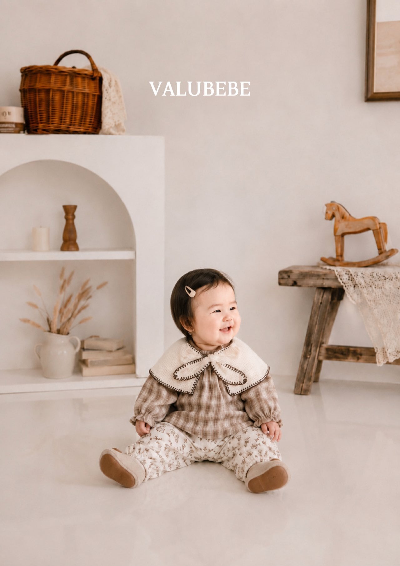送料無料【予約】/ autumnエンボパンツ（柄） /valubebe