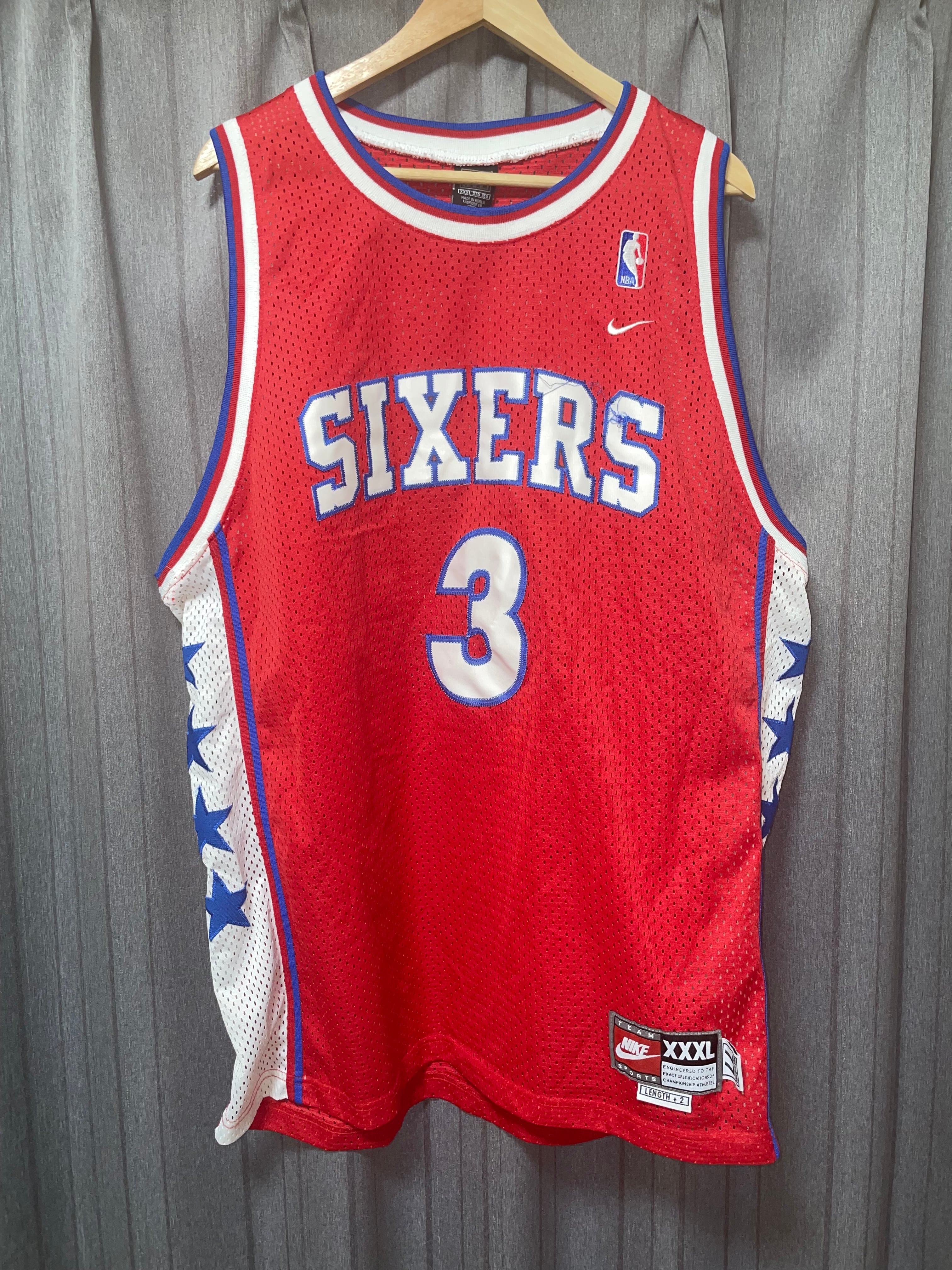 NBA フィラデルフィア76ers アレンアイバーソン ユニフォーム