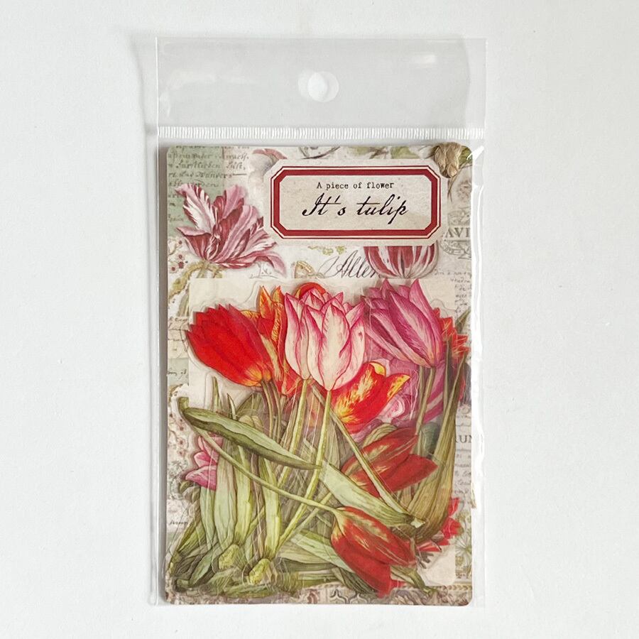 It's a tulip チューリップ カラフル フラワー 】アンティークフラワー