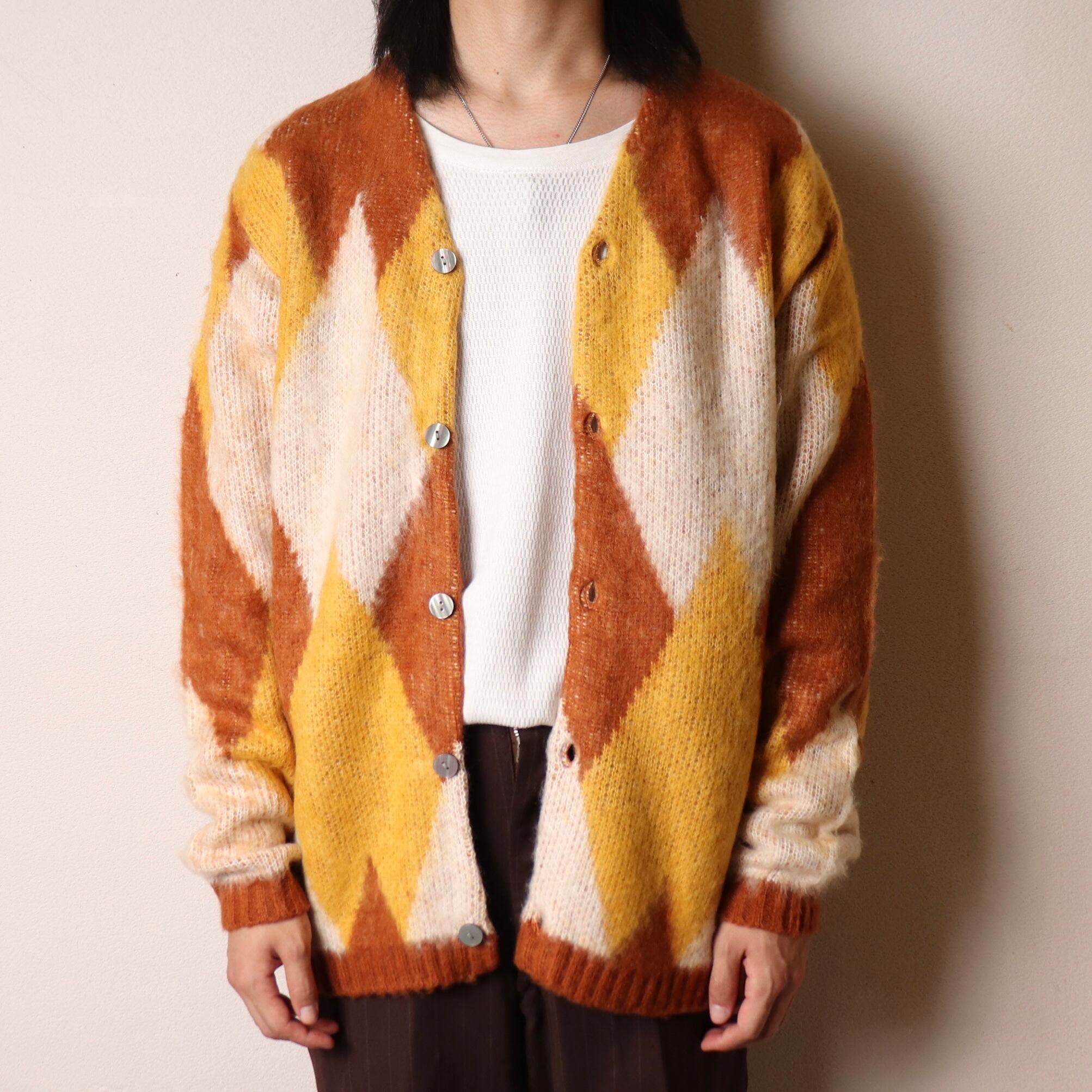 Mohair Touch JQ Cardigan M/L | ROGER'S used clothing - ロジャース - powered by  BASE