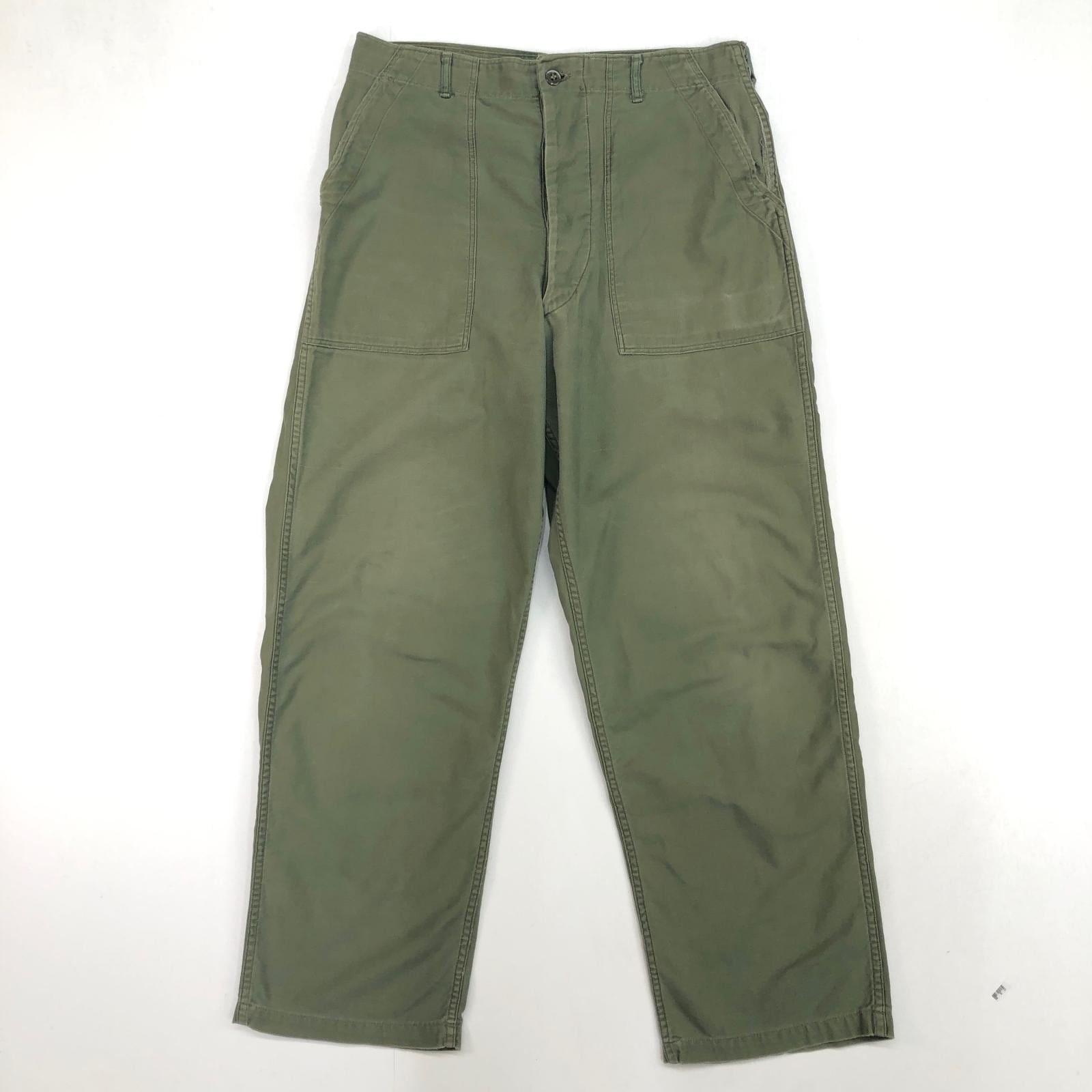 60s US Armyジャングルファティーグパンツ 米軍 U.S.ARMY 60年代 ジャングル ファティーグ パンツ リップストップ