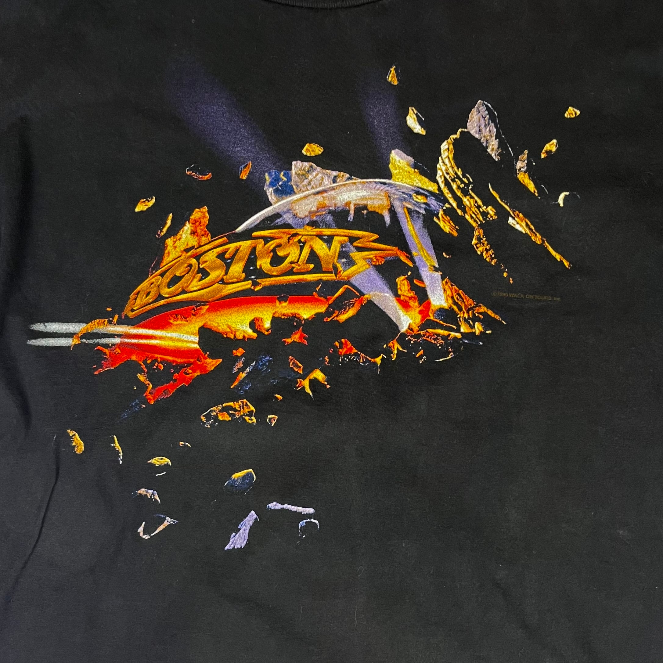 ☆90s Boston 「Livin' For You」 ツアー Town Champ バンドTシャツ