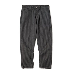 ［Maden］Stripe Denim Straight Pants / ストライプ デニム ストレート パンツ【for men】