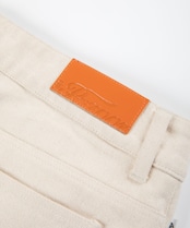 【#Re:room】COTTON TWILL HEM BUTTON TRACK PANTS［REP202］