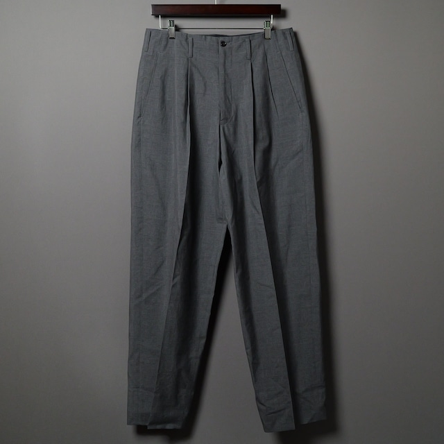 [yohji yamamoto  costume d' homme] Two-pleat slacks