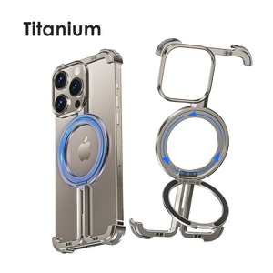 ◆iPhone16/15/14/Pro/Pro Max/Plus◆ I-Shaped Aluminum Phone Case / I-シェイプ アルミニウム スマホケース