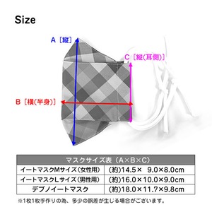 【特大サイズ】テレビで多数紹介！食事の時に使用するマスク！『デブノイートマスク』②持ち運びも便利(マスクカバー付)【全国送料無料】