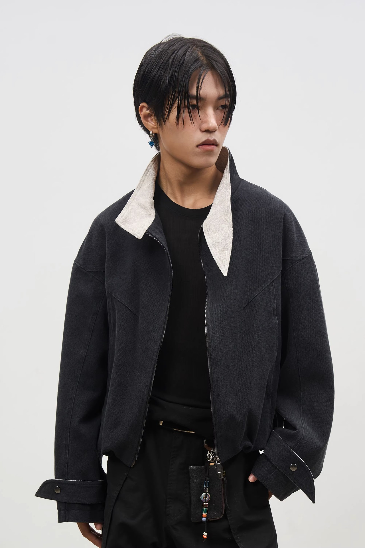 SOUTHFISH Canvas Sword Collar Jacket