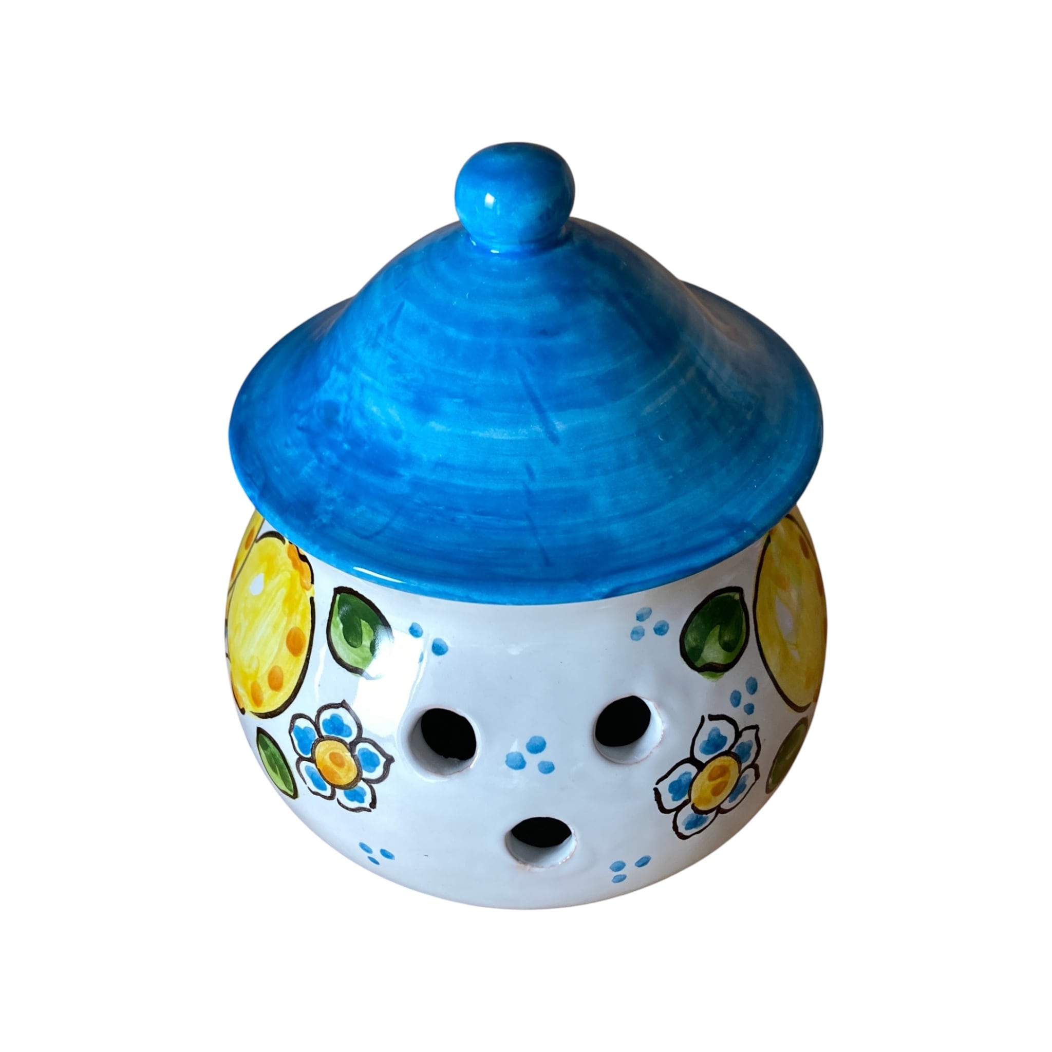 ガーリックポット Limone PTA004 | CERAMICHE SEPPIA325｜イタリア陶器