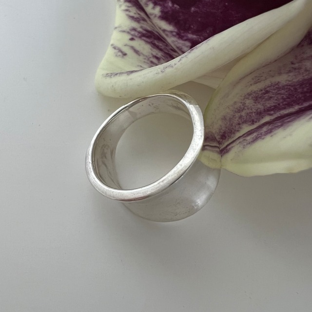 S925 Wide pinky ring (R170)