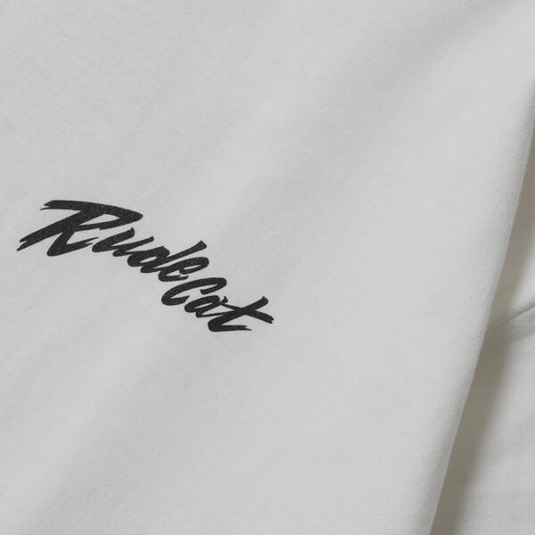 RUDE GALLERY】ルードギャラリー RUDE CAT BACK TEE (WHITE RUDE GALLERY】ルードギャラリー RUDE CAT BACK TEE (WHITE