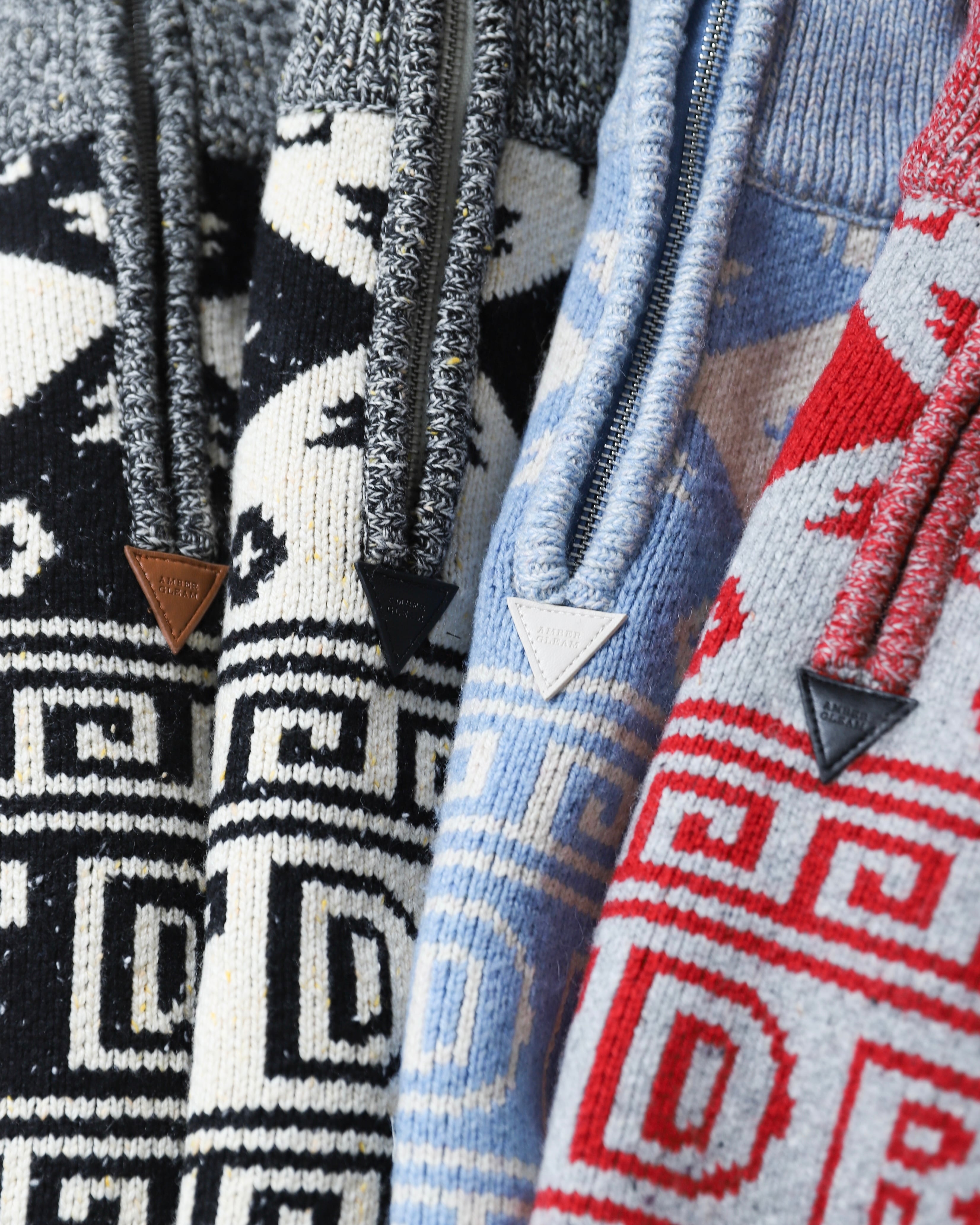 Nordic Half Zip Sweater | AMBERGLEAM
